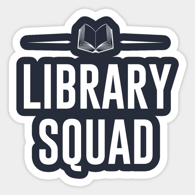 Library Squad Sticker by amalya